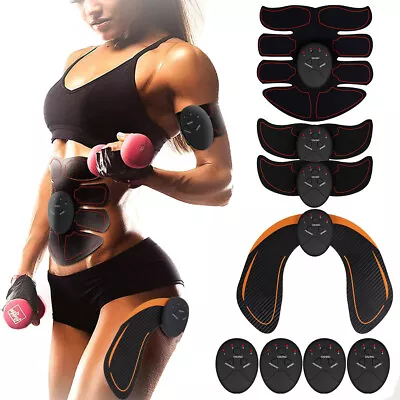 Electric Muscle Toner Machine ABS Toning Belt Simulation Fat Burner Belly Shaper • £17