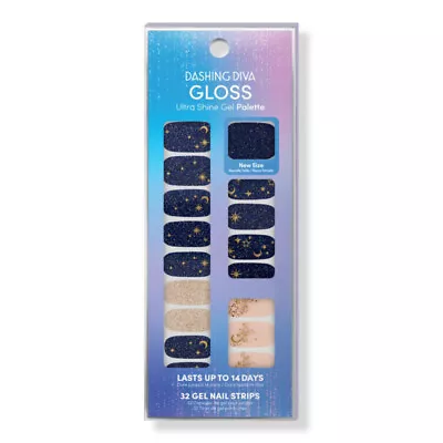 DASHING DIVA Gloss Ultra Shine Gel Palette Nail Polish Strips Starry Night  • £9.99