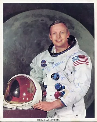 Neil Armstrong NASA Astronaut Apollo Moonwalker Signed Autograph Photo Zarelli • £1899.85