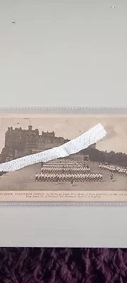 Postcard RP Edinburgh Castle  Soldiers • £0.99
