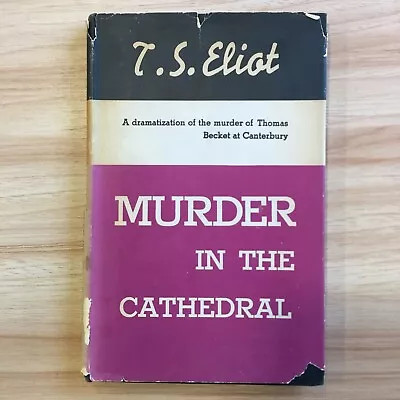 1935 T. S. Eliot Murder In The Cathedral First U.S. Edition First Issue • $58.48