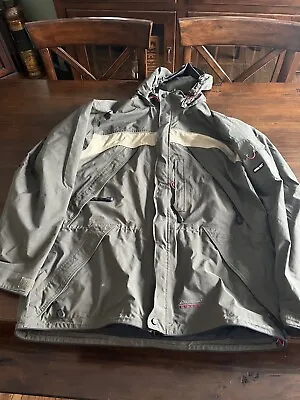 Mens Eddie Bauer Ebtek Gore Tex Ski Jacket Parka Size XL • $50