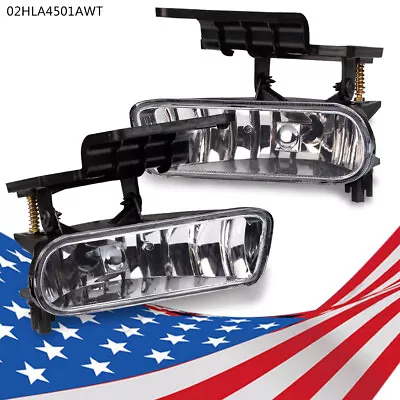 Fog Lights Bumper Driving Lamps For 99-02 Chevy Silverado / 00-06 Tahoe Suburban • $18