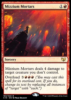 Magic The Gathering MTG Mizzium Mortars (163) Commander 2015   LP • $0.99