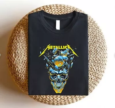 Metallica Metal Band M72 Tour 2023 2024 Event T-Shirt Band Fan Gift Shirt New • $16.99