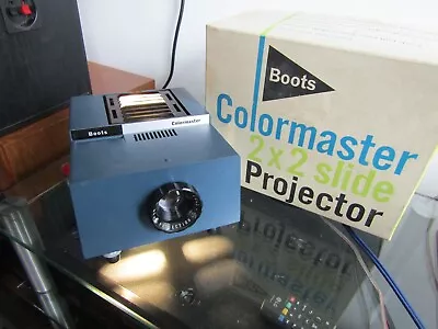 Boots Colormaster 2x2 Slide Projector • £5