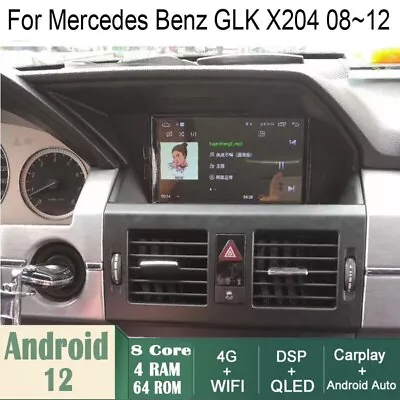 Car Android Gps Navigation Bluetooth For Mercedes Benz Glk X204 2008~2012 Radio • $495