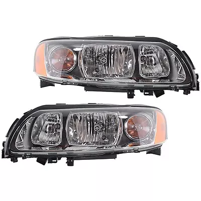 Headlight Asembly Set For 2005 2006 2007 Volvo V70 XC70 Left And Right With Bulb • $383.09