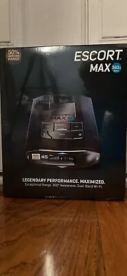 Escort MAX 360c MKII New 2022 Laser Radar Detector Extreme Range *NEW & SEALED* • $550