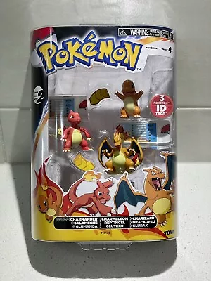 Pokemon Charmander 3 Pack Figure Set - Tomy - Series 2 - 2013 NIB RARE! • $80