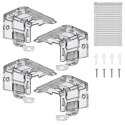 4pcs Cordless Shade Bracket Mounting Bracket With Metal Clip Mini As Shown • $19.02