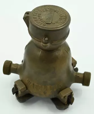Vintage Worthington-Gamon Meter CO 5/8 Watch Dog Water Meter Newark NJ • $139.99