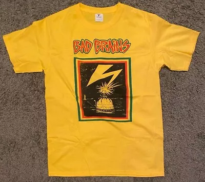 BAD BRAINS SHIRT M NEW DC HARDCORE Minor Threat Black Flag Misfits Punk New Wave • $22