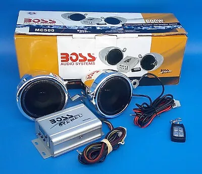 Boss Audio Systems Rebel Power Sports MC500 Amp Amplifier Speaker Kit • $69