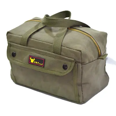 11 In. Government Issued Style Mechanics Heavy Duty Tool Bag In Olive Green New • $12.99