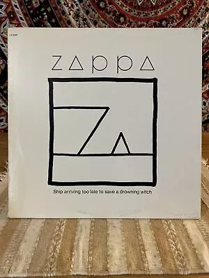 Zappa – Ship Arriving Too Late To Save A Drowning Witch - VG+/VG+ ~ Insert: VG+ • $30