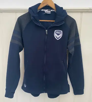 MELBOURNE VICTORY Genuine A-league Fleecy Women’s Size 12 Hoodie Jacket EC • $19