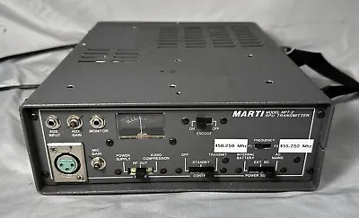 Marti Electronics RPT2 Remote Pickup Transmitter On 450.250 And 455.250 MHz • $200