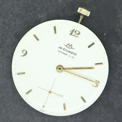 Vintage Movado Tiffany And Co. Manual Wind Pocket Watch Movement Caliber 545 • $230