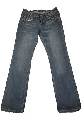 Cowgirl Tuff Jeans Stitched Cross Jeans 27/33 • $17.98