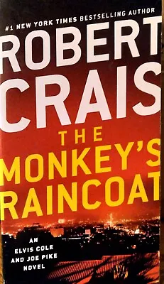 Monkey's Raincoat (Elvis Cole & Joe Pike) Robert Crais  (2019 Tall-Paperback) • $3.99