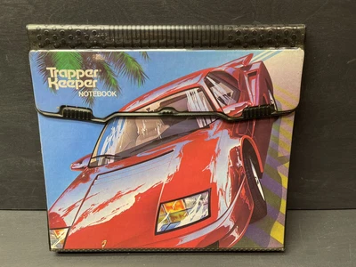 $79.99 • Buy Vintage Mead Trapper Keeper Notebook Ferrari Red Sports Car