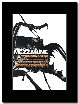 Massive Attack - Mezzannine...Q Magazine Album - Matted Mounted Magazine Artwork • £16.99