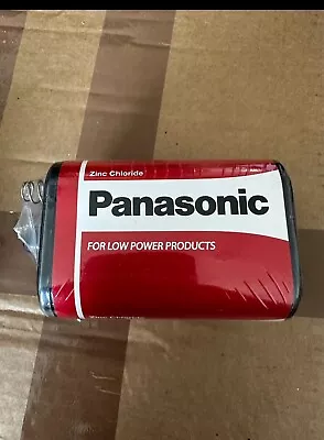 3x 6v Panasonic 6v Battery 4r25 996 Torch Lantern Energizer Original - Pj996 • £10