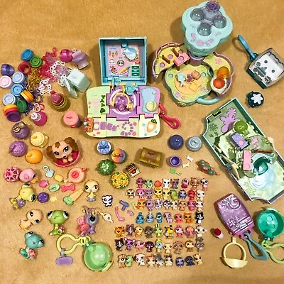 Littlest Pet Shop Bundle Playset Huge Bundle Of Mini LPS Teeniest Tiniest Lot • £60