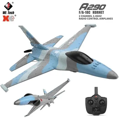 Wltoys A290 F16 3CH RC Airplane 2.4G Remote Control Fixed Wing Drone A200 RC Air • $60