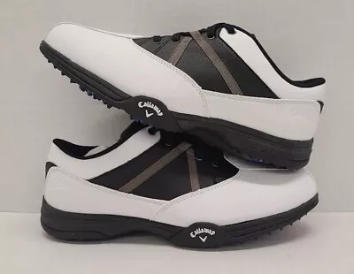Callaway Men’s Chev Comfort Golf Shoes Size 8 M171 White/Black • $59.99