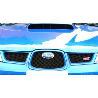 $133.86 • Buy Zunsport Compatible With Subaru Impreza Hawkeye - Top Grill Set - Black Finish