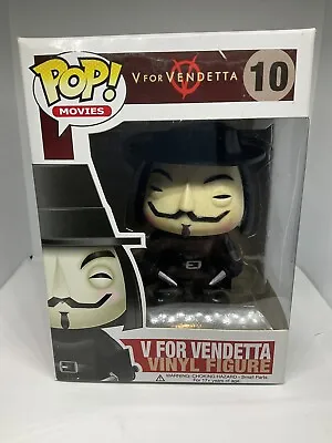 Funko Pop Movies V For Vendetta #10 Rare Vaulted • $45.34