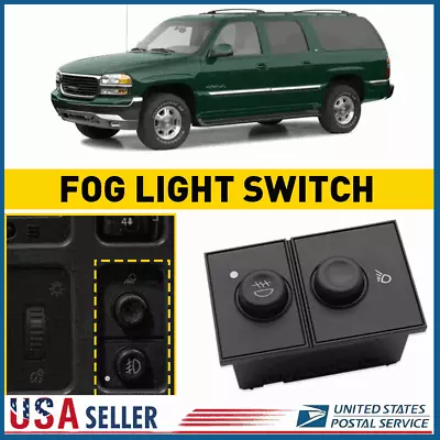 New Fog Light Cargo Lamp Switch 15143597 For Chevrolet Silverado Sierra Cadillac • $13.29