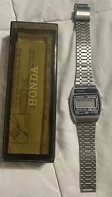 VINTAGE  HONDA *EXTREMELY RARE** DIGITAL MELODY ALARM CHRONOGRAPH MEN’S Watch • $117