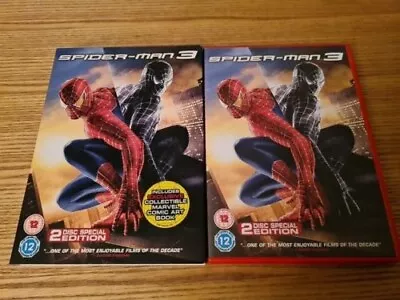 Spider-Man 3 (DVD 2007) With Collectible Marvel Comic Art Book & Slipcase • £5