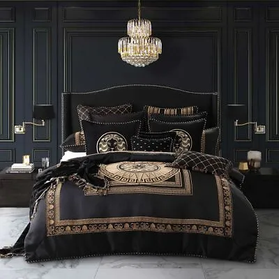 Davinci Massimo Quilt Cover Set Black • $40.51