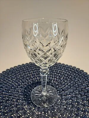 $69.99 • Buy Vintage Waterford POWERSCOURT Lead Crystal GOBLET Wine Glass Water RETIRED 