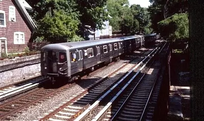 Ny Subway - Brighton Express - Action Slide - 2024 • $2