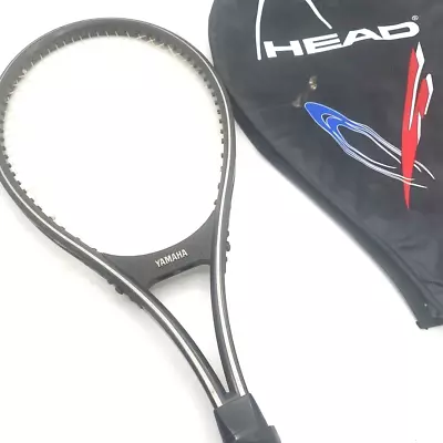 Vintage Yamaha Graphite Tennis Racket With Head Cover • $22.95