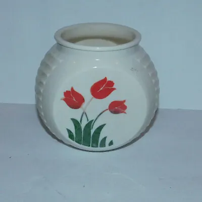 Beautiful Vintage Vase With Tulip Design • $14.95