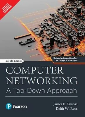 Computer Networking : A Top-Down Approach 8th Ed By Keith W. Ross James Kurose • $26.90