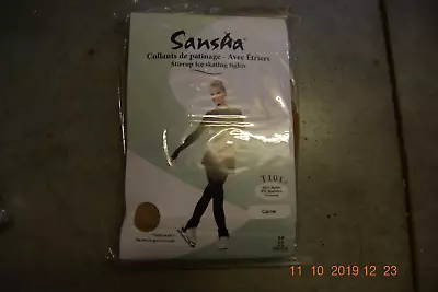 £5.22 • Buy Tan Sansha Stirrup Skating Tights (T101) - Child Sizes