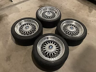 Set Of 4 BBS Style 5 Wheels RC090 17  5x120 OEM For BMW E39 M5 - With New Tires. • $1800