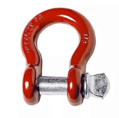 Red 7/8  6.5T Clevis Screw Pin Anchor Bow Shackle D-Ring Nickel Pin 14000 Lbs  • $19.56