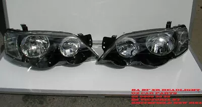  FITS FOR FORD FALCON BA BF Headlight FPV GT XR6 XR8 Headlights Typhoon New Pair • $349