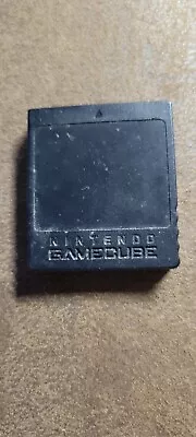 OEM Authentic Nintendo Memory Card For GameCube Black 16MB 251 Blocks TESTED • $14.99