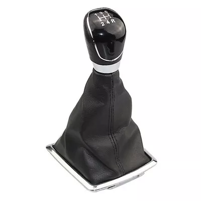 Custom Fit 5 Speed Gear Shift Knob Stick Lever Gaiter Boot Cover For Ford Focus • $42.72