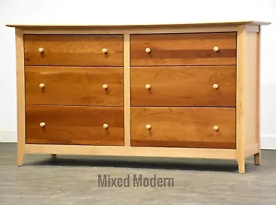 Maple And Cherry Dresser By Copeland Furniture • $1600