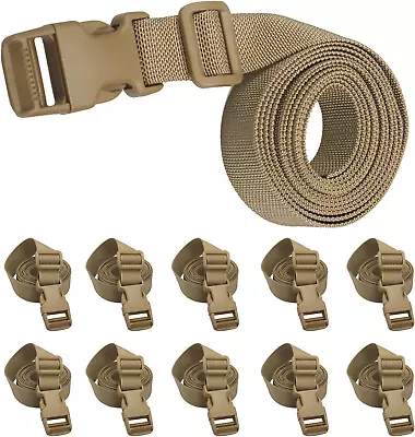 78x1 Molle Backpack Accessory Strap Luggage Straps Cover Strap Sleeping Bag Stra • $18.26